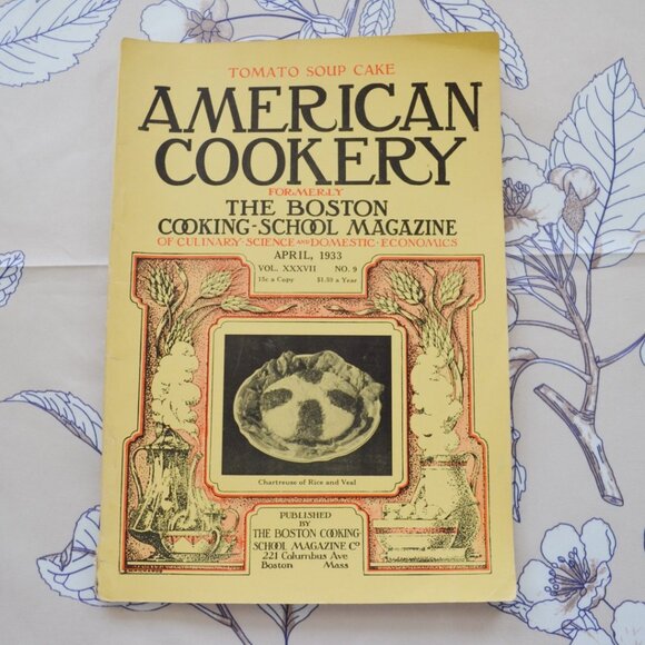 American Cookery The Boston Cooking-School Magazine 1933 - Picture 1 of 4